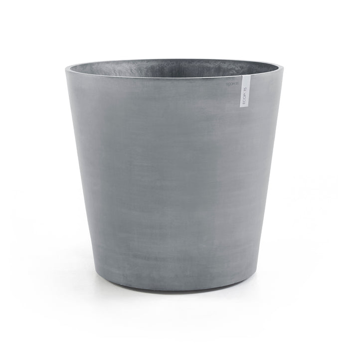 Ecopots Amsterdam Bloempot Met Wielen Ø 80 cm - Blauwgrijs