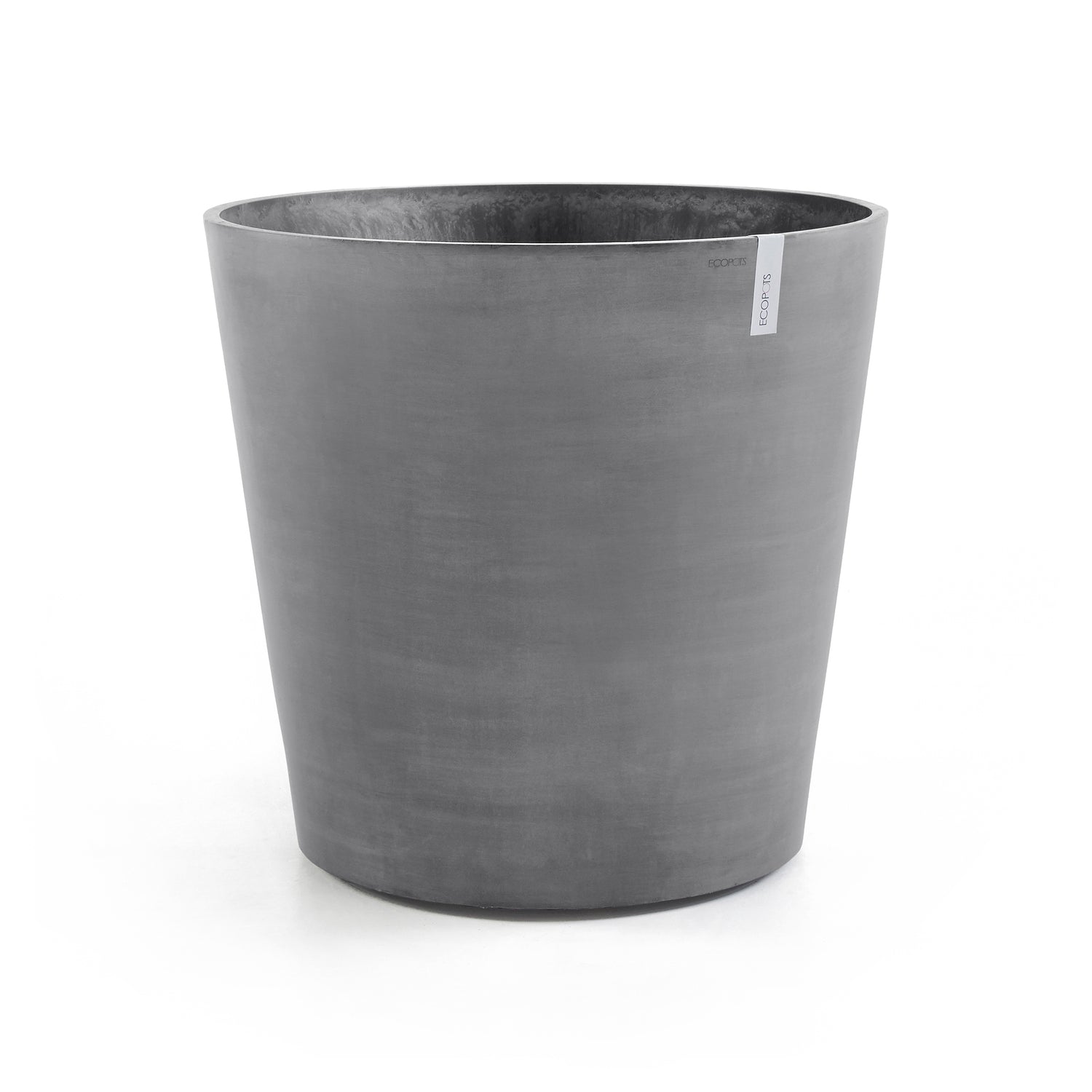 Ecopots Amsterdam Bloempot Met Wielen Ø 80 cm - Grijs