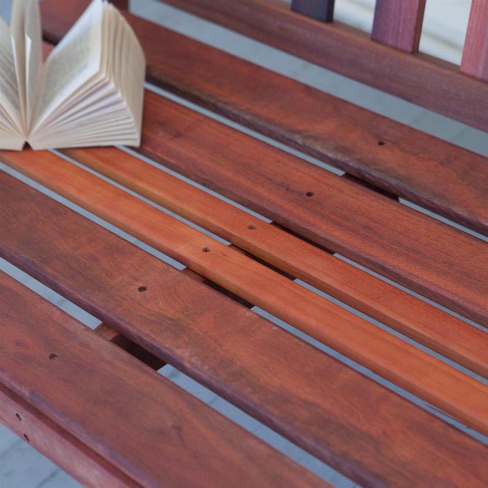 MaximaVida houten schommelbank Jackson 120 cm - exclusief mahoniehout