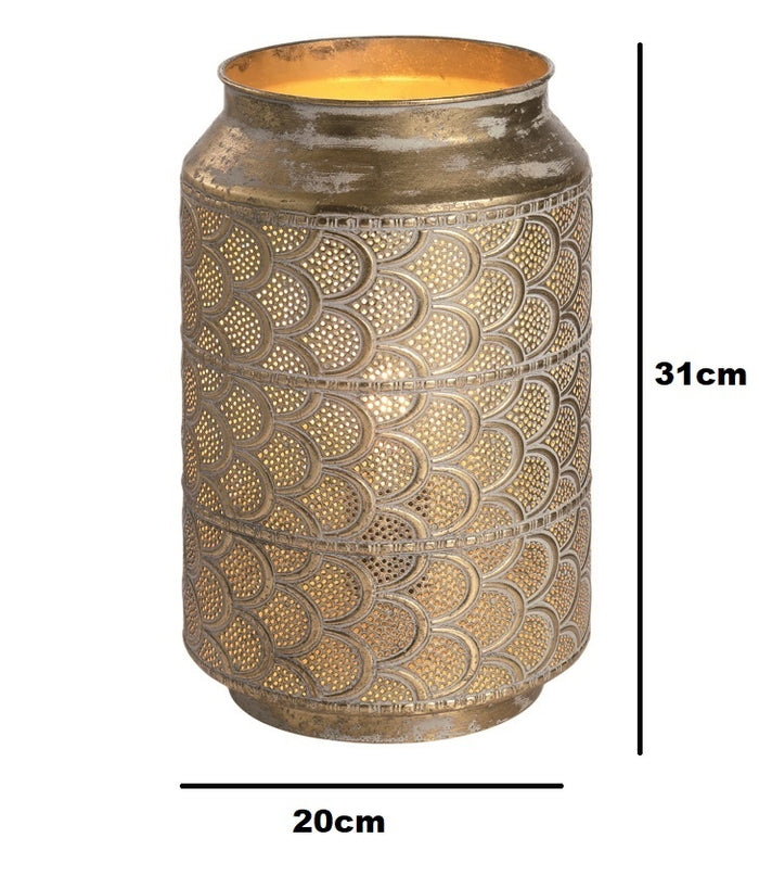 Freelight Tafellamp Milk Antiek Goud 20cm Ø