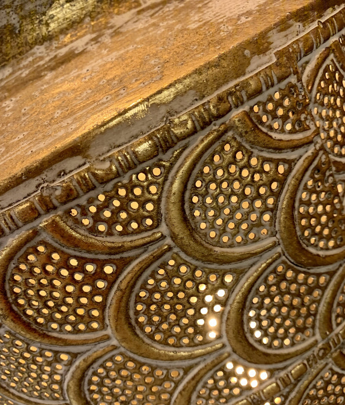 Freelight Tafellamp Milk Antiek Goud 20cm Ø