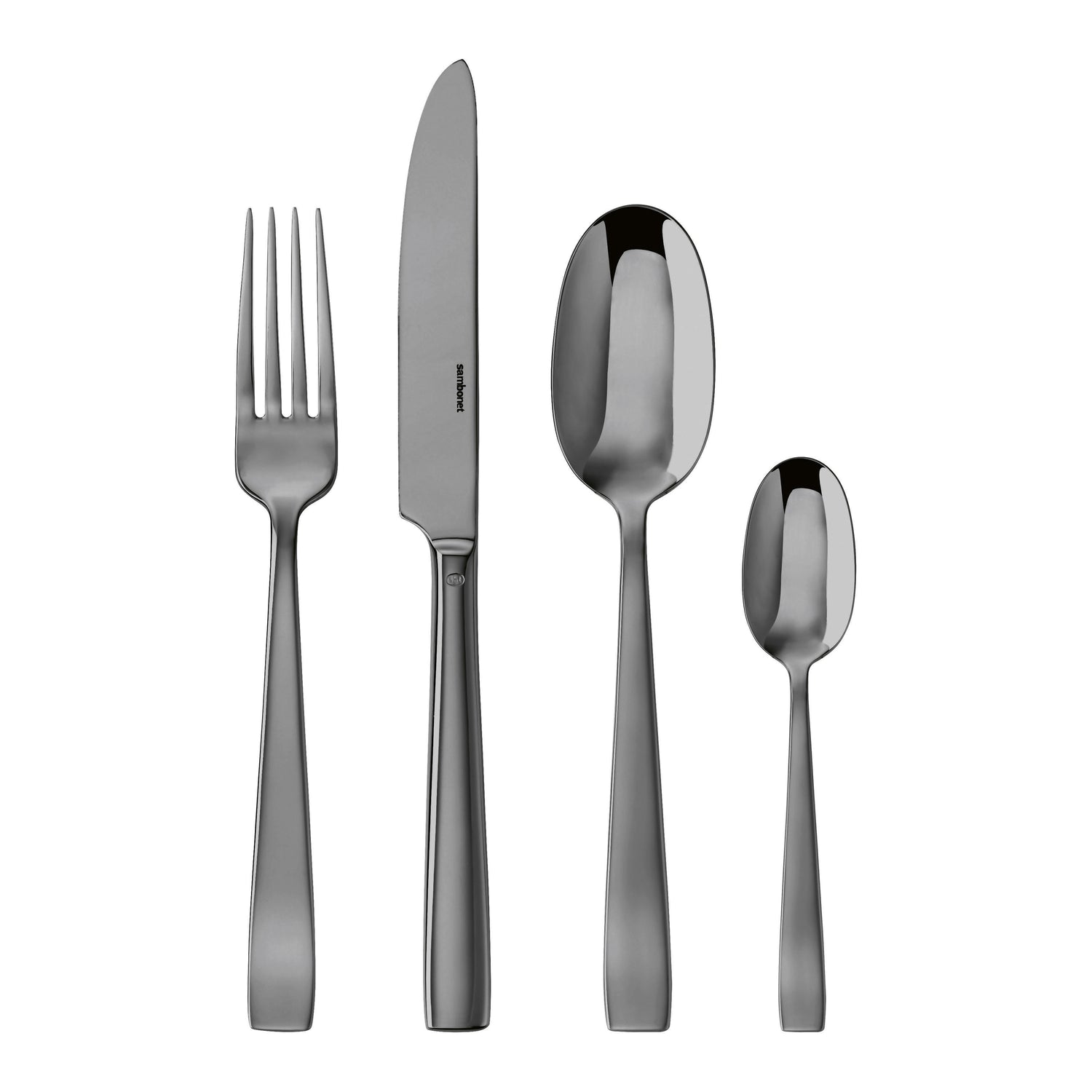 Sambonet Flat Bestekset 24-delig - Zwart