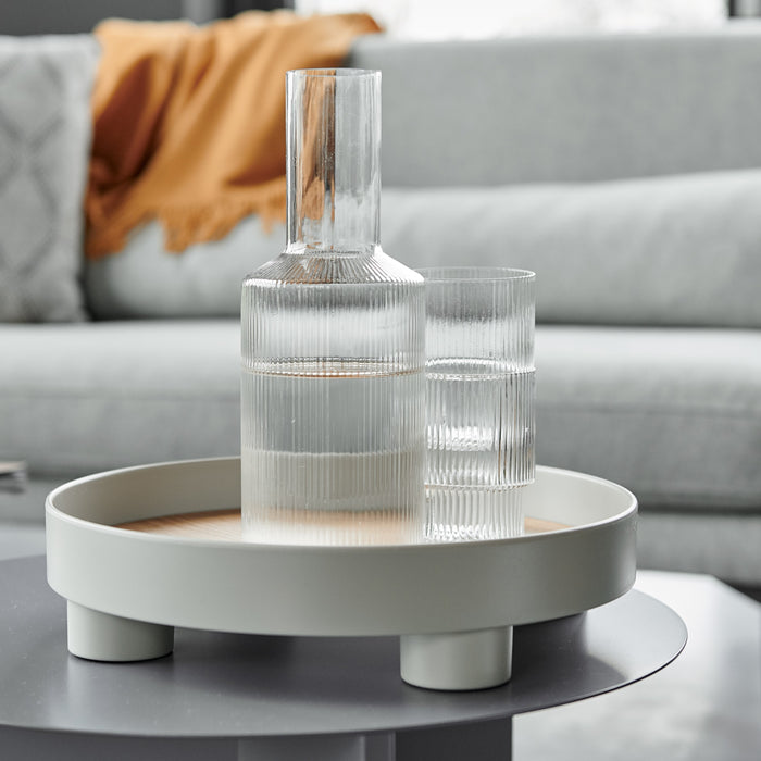 Ferm Living Ripple Karaf 1 L - Clear
