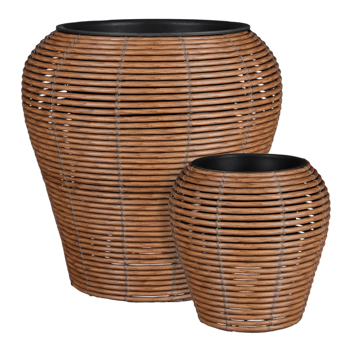 Mica Decorations Cesena Bloempot - 2 stuks