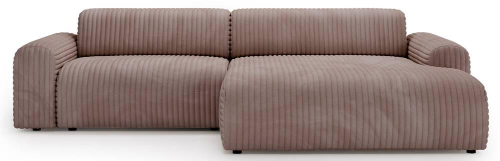 NADUVI Collection Hoekbank Fasole rechts ribstof