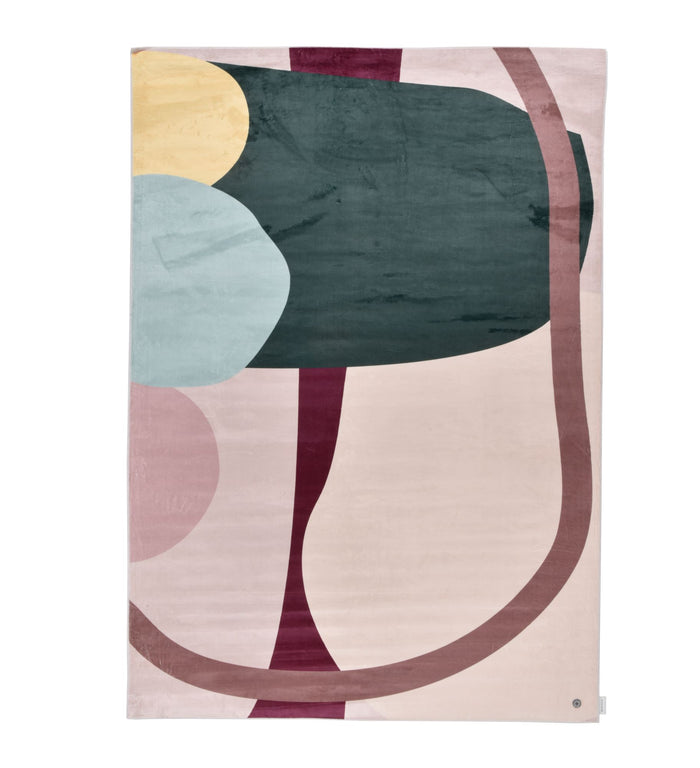 Tom Tailor Shapes Vloerkleed 140 x 200 cm - Groen