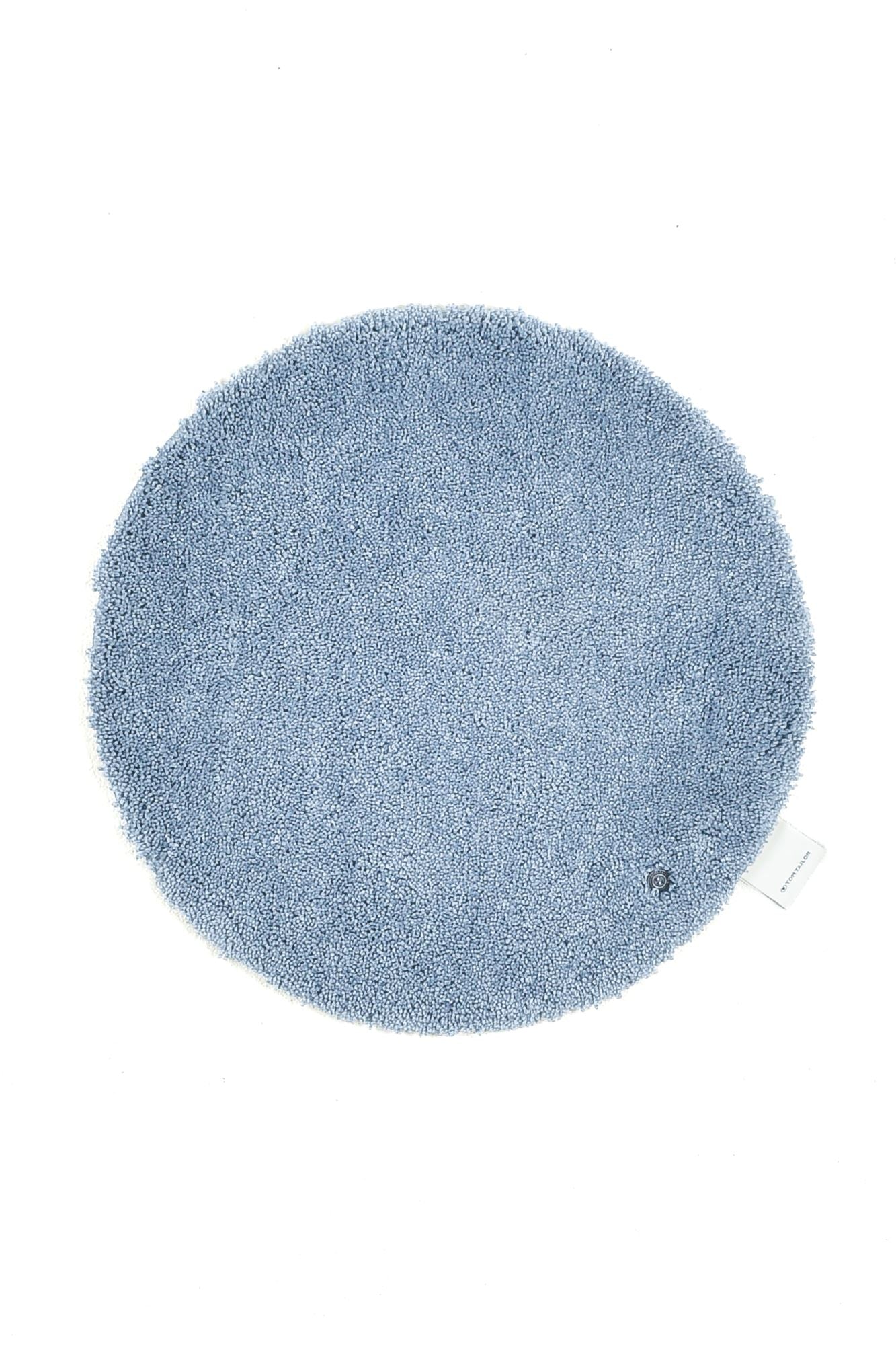 Tom Tailor Cozy Bath Badmat Ø 60 cm - Blauw