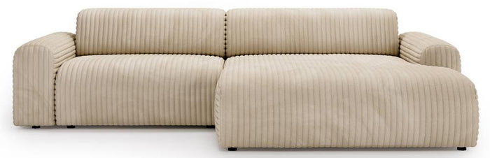 NADUVI Collection Hoekbank Fasole rechts ribstof