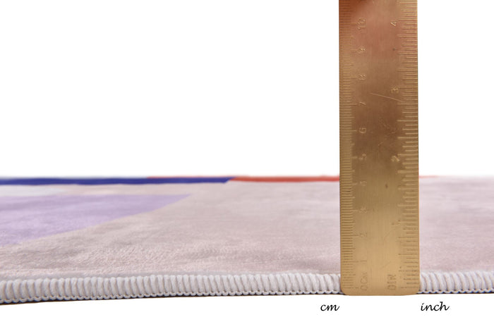 Tom Tailor Shapes Vloerkleed 153 x 188 cm - Multicolor