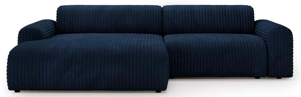 NADUVI Collection Hoekbank Fasole links ribstof