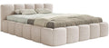 NADUVI Collection Bedframe Chloe laag 160 x 200 cm chenille