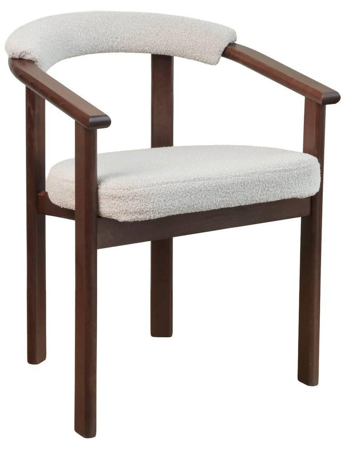 NADUVI Collection Eetkamerstoel Finlee bouclé