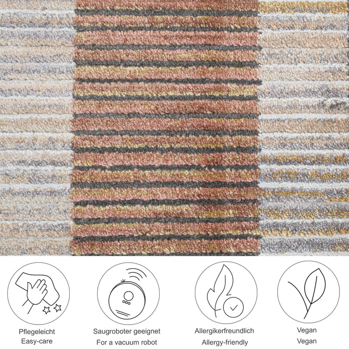 Gino Falcone Corduletta Vloerkleed 80 x 280 cm - Multicolor