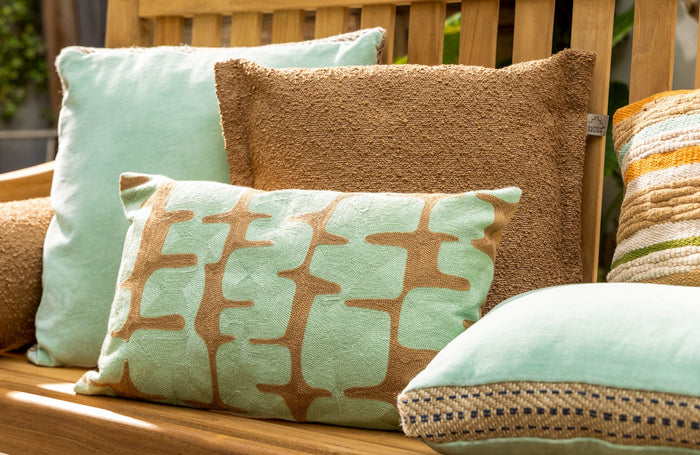 Dutch Decor kussenhoes OTIS - 45x45 cm Tobacco Brown