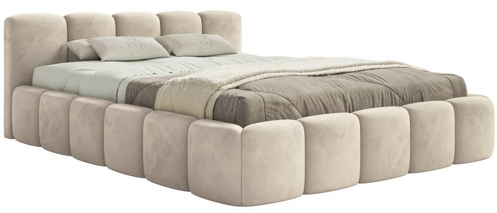 NADUVI Collection Bedframe Chloe laag 180 x 200 cm velvet met