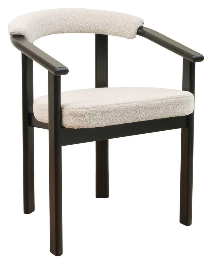 NADUVI Collection Eetkamerstoel Finlee bouclé