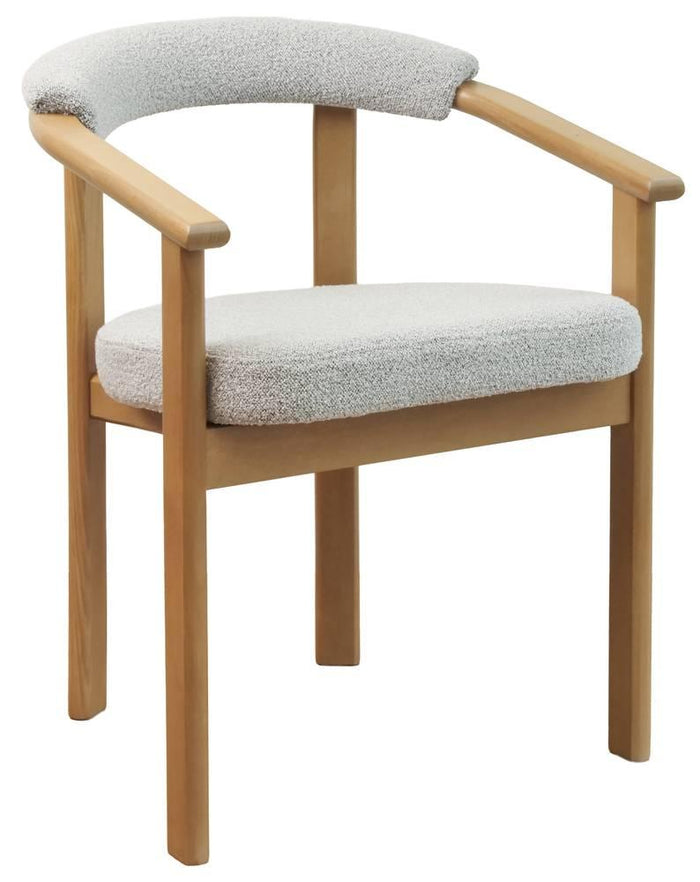 NADUVI Collection Eetkamerstoel Finlee bouclé