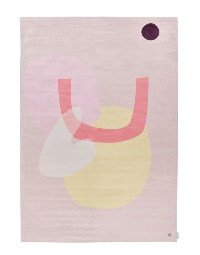 Tom Tailor Shapes Vloerkleed 140 x 200 cm - Roze