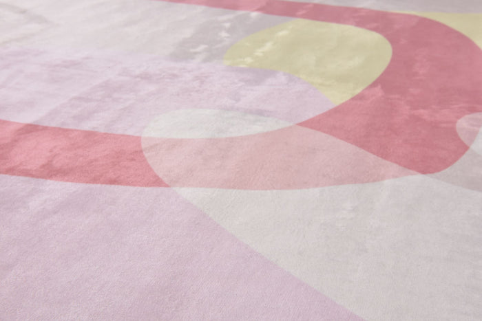 Tom Tailor Shapes Vloerkleed 140 x 200 cm - Roze