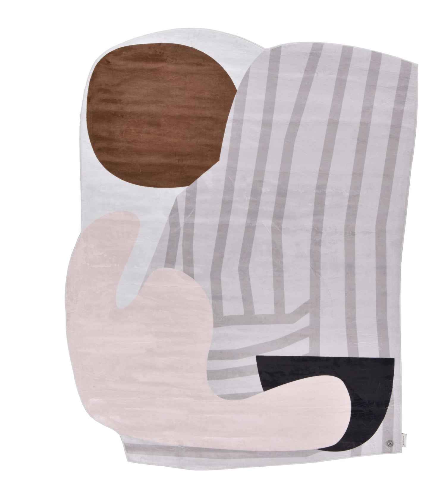 Tom Tailor Shapes Vloerkleed 153 x 200 cm - Grijs