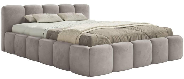 NADUVI Collection Bedframe Chloe laag 140 x 200 cm velvet met