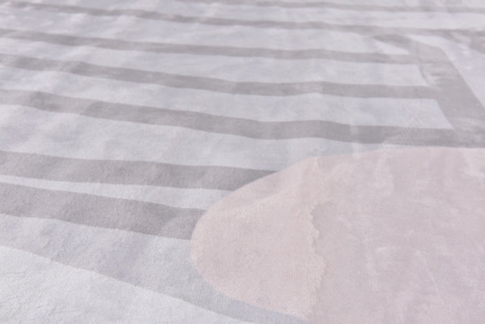 Tom Tailor Shapes Vloerkleed 153 x 200 cm - Grijs