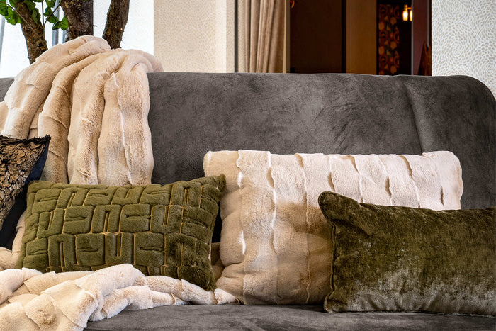 Dutch Decor sierkussen LEWY - 30x50 cm Military Olive