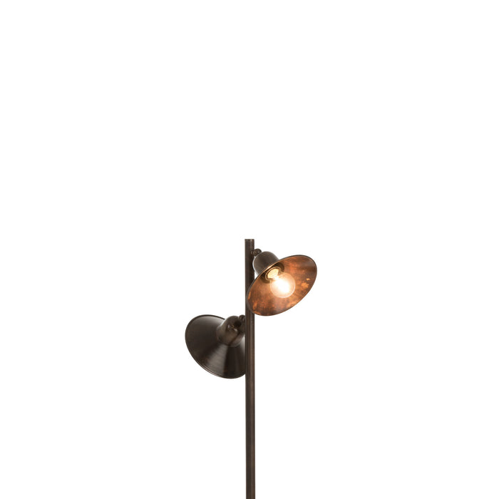 Lamp | Metaal | Bruin | 34x21x (h)80 Cm