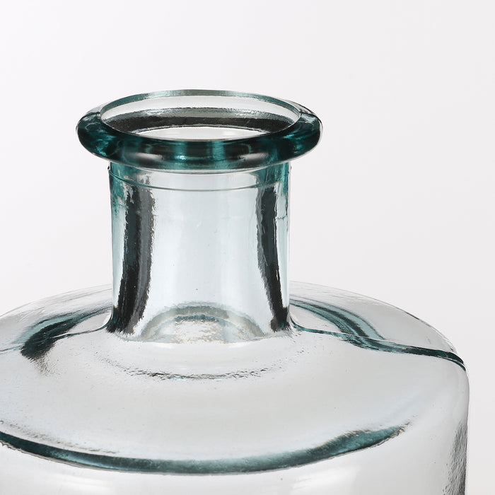 Mica Decorations Guan Glazen Fles - H75 x Ø25 cm - Transparant