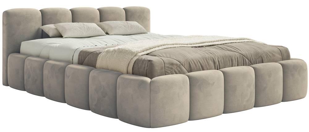 NADUVI Collection Bedframe Chloe laag 180 x 200 cm velvet