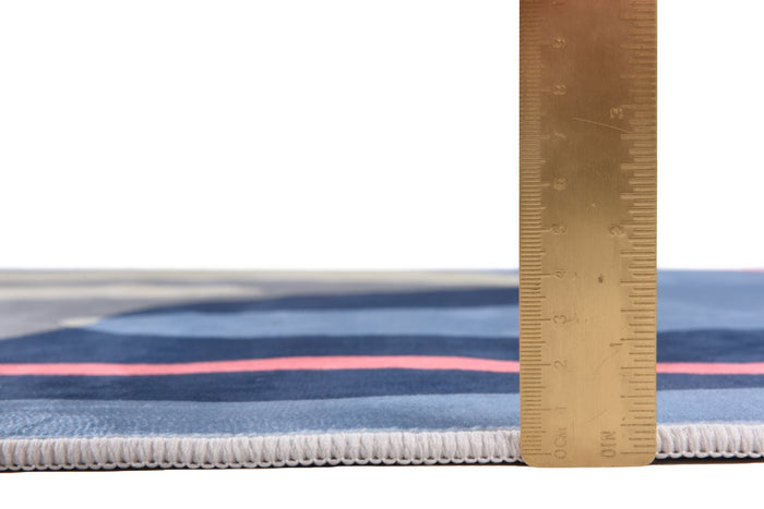 Tom Tailor Shapes Vloerkleed 160 x 230 cm - Blauw