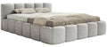 NADUVI Collection Bedframe Chloe laag 200 x 200 cm chenille