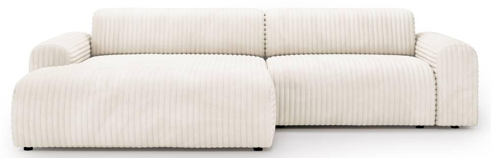 NADUVI Collection Hoekbank Fasole links ribstof