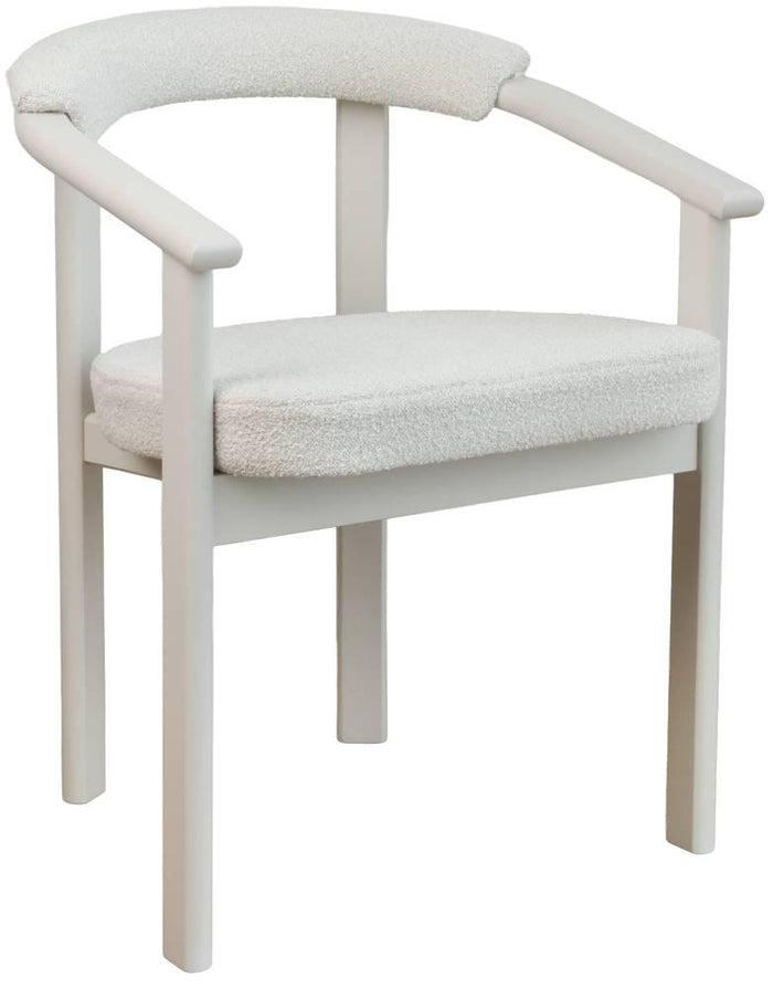 NADUVI Collection Eetkamerstoel Finlee bouclé