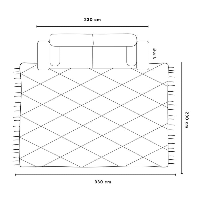 Louis de Poortere Fading 8263 Vloerkleed