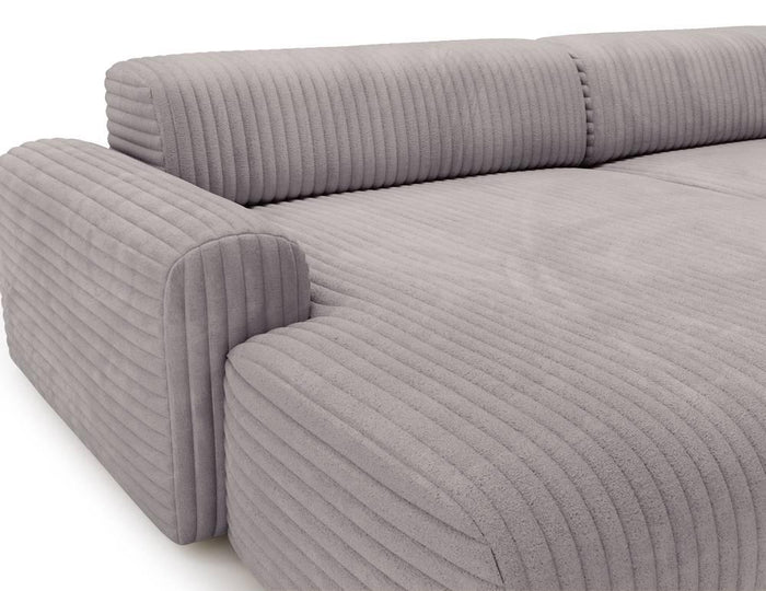 NADUVI Collection Hoekbank Fasole links ribstof