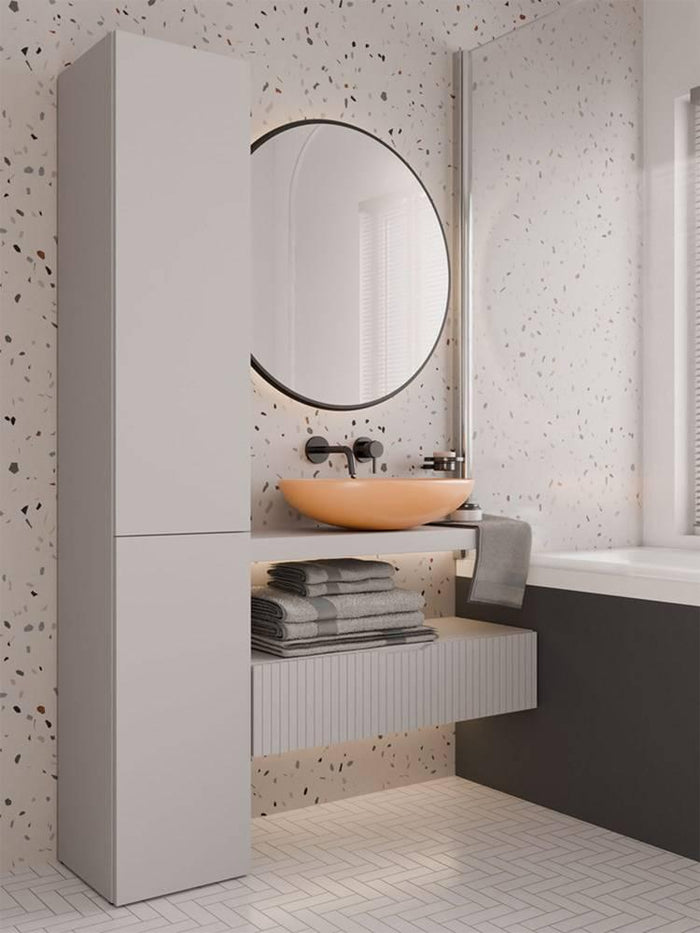 NADUVI Collection Badkamerkast Nolo met wasmand