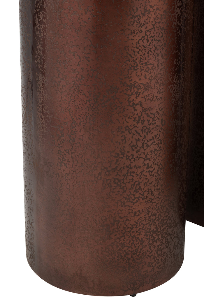 J-Line sokkel Pilaren Rond - metaal - brons - 3 stuks