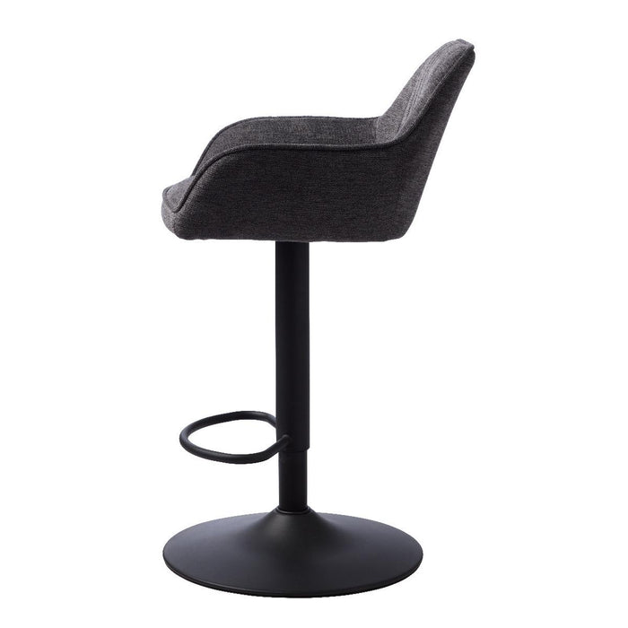 Nordic Home Lanny barstoel gestreept - donkergrijs