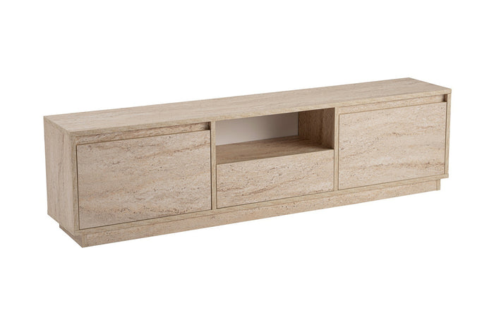 Giga Meubel - Tv-meubel Travertin Hout - 160x30x42cm - Vanguard