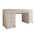 Meubella - Bureau Tavares 2 - Wit - 154 cm