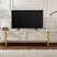 Giga Meubel - Tv-meubel Goud|Marmerlook - 180x30x50cm - Serenity