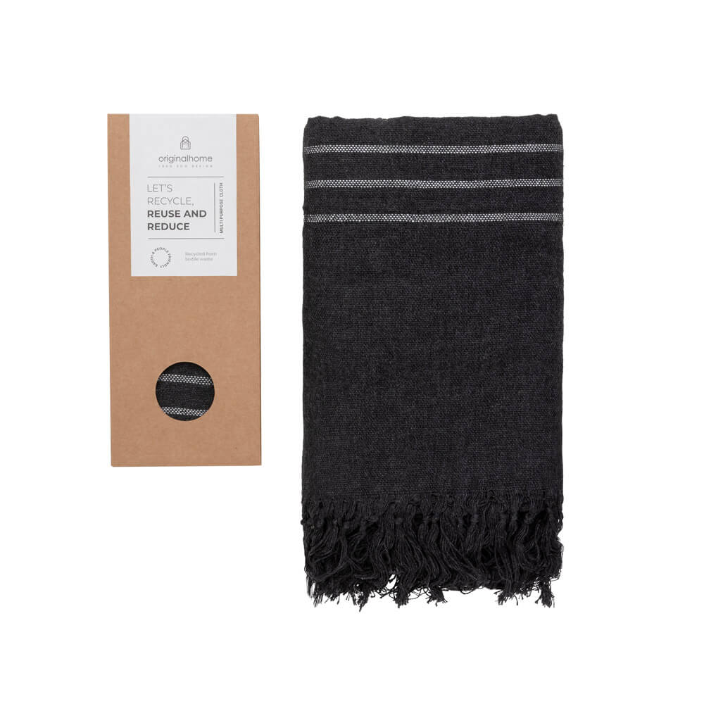 Originalhome Multifunctionele handdoek S - Donker Grijs