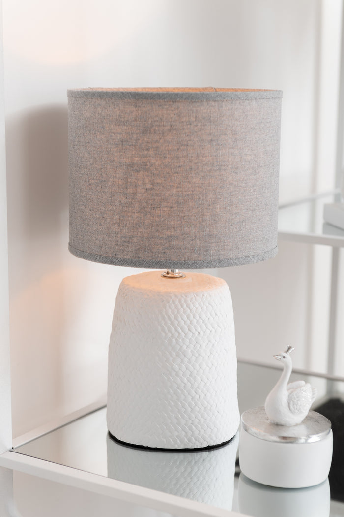 J-Line doos Zwaan - kunststof - wit|zilver