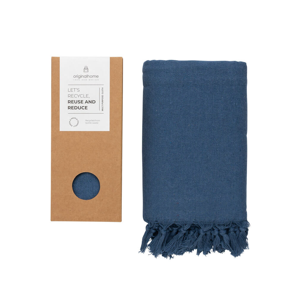 Originalhome Multifunctionele handdoek S - Blauw