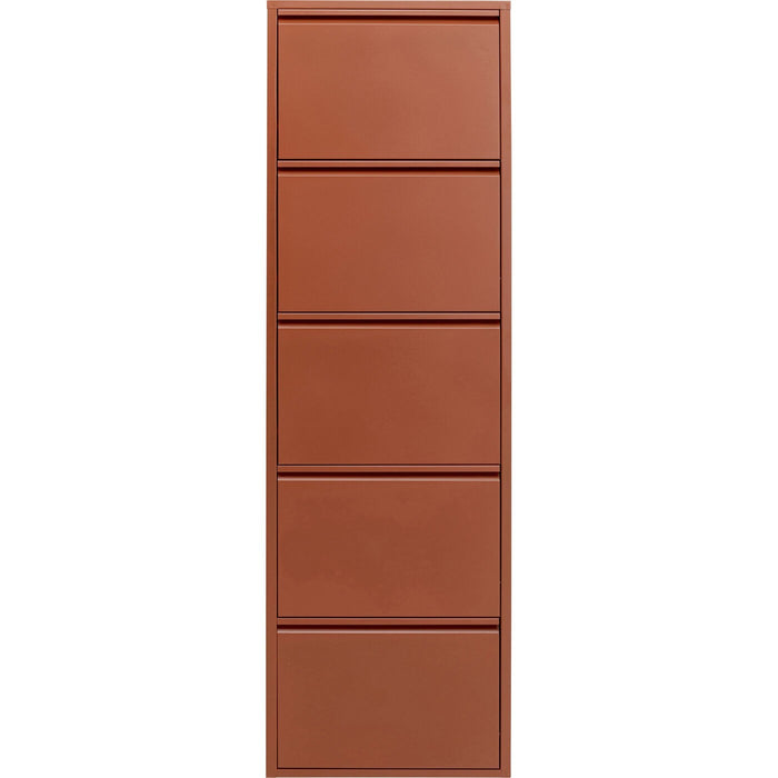 Schoenenkast Caruso bruin 5 laden Kare Design