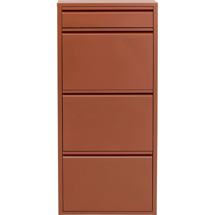Schoenenkast Caruso bruin 3+1 laden Kare Design