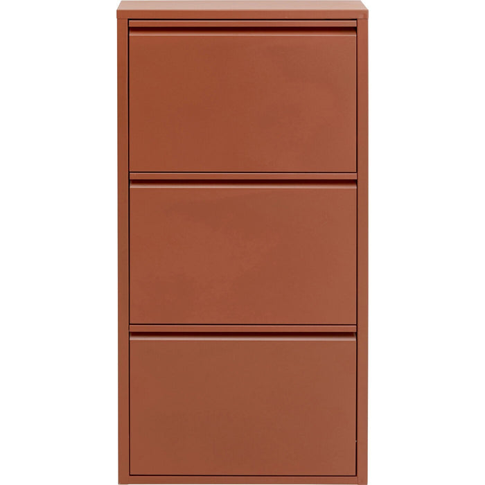 Schoenenkast Caruso bruin 3 laden Kare Design