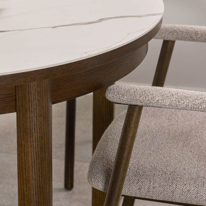 by fonQ Marmo Eettafel - Rond