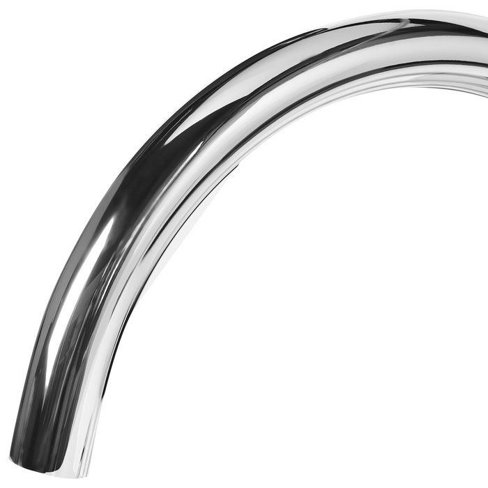 Beliani - PILCOMAYO - Wastafelkraan - Zilver - Messing